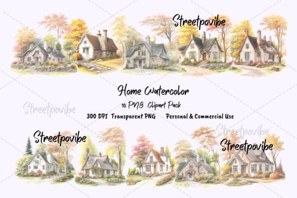 Charming Watercolor Clipart: Elevate Your Creative Projects