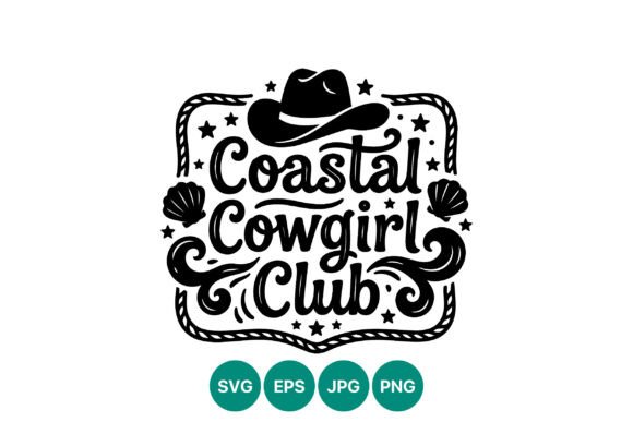 Coastal Cowgirl Club Western Vector: A Designer's First Look