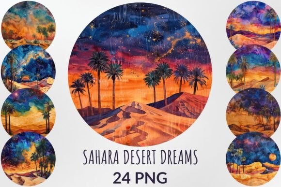 Desert Whimsy: The Sahara Dreams Sublimation Bundle
