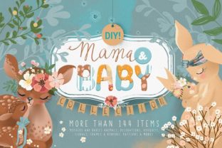 Mama & Baby Collection: Sweet Graphics for Heartfelt Projects