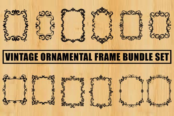 Mastering the Art of Ornate Design with Baroque & Victorian Frame Clipart