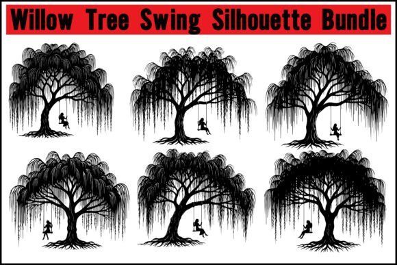 Willow Tree Swing Silhouette Bundle: A Designer's Guide